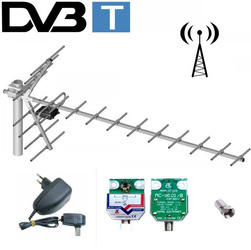 Antena kier. 19-el. YAGA + wzm. ekr. LIBOX