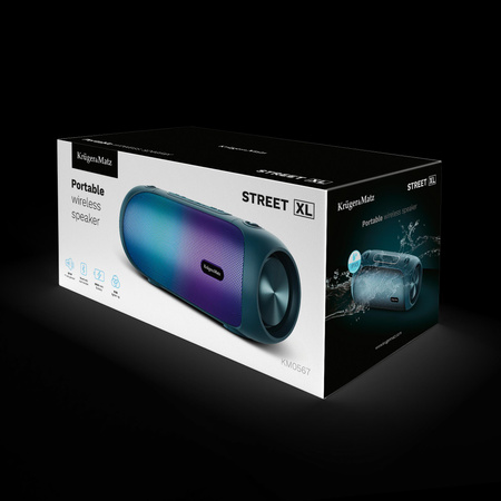 Głośnik bezprzewodowy Kruger&Matz Street XL , kolor niebieski