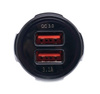 Ładowarka samochodowa QUICK CHARGE 2 porty USB KD1235 - KRAFT&DELE