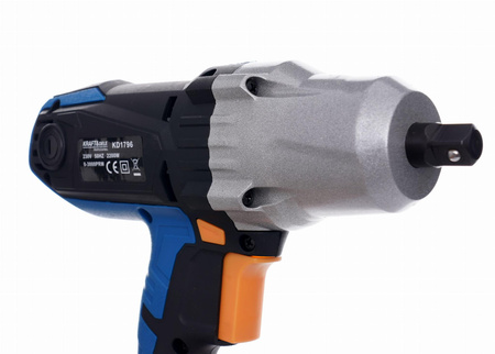 Elektryczny klucz udarowy 1/2" + walizka + nasadki KD1796 - KRAFT&DELE