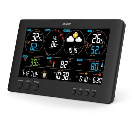 Stacja meteorologiczna SWS 12500 WiFi Stacje pogodowe SENCOR