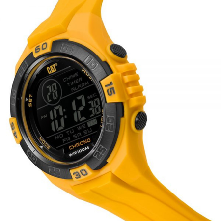 CAT zegarek sportica ABS 47mm black/yellow (DIY_CAT_00159) - Cat