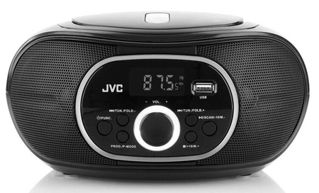 JVC Boombox RD-E221B czarny (4975769025020) - JVC
