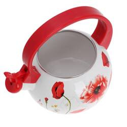 Czajnik tradycyjny emaliowany, 2l, w kwiaty Kinghoff KH-3700