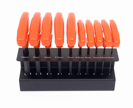 Zestaw 10 imbusów na stojaku KD10948 - KRAFT&DELE