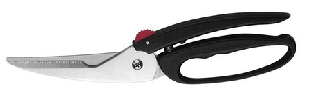 POLLO nożyce do cięcia drobiu ze stali nierdzewnej, blokada bezpieczeństwa, w opakowaniu