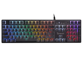 Klawiatura mechaniczna A4TECH BLOODY S520N Pudding Black (BLMS Blue Switch)