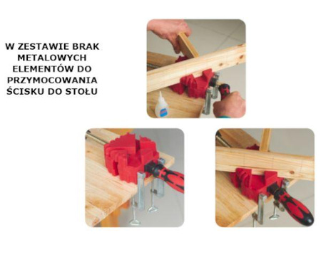 Ścisk narożnikowy KD1093 - KRAFT&DELE