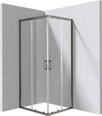 Kabina prysznicowa prostokątna 80x90 cm (KYC D089P) - Deante