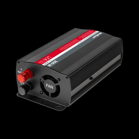 Przetwornica REBEL 12V/230V 300W(gn. typu E:polskie, francuskie)