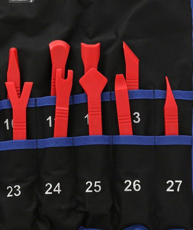 Zestaw ściągaczy do tapicerki 27 el. KD1130 - KRAFT&DELE