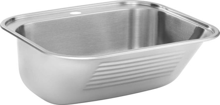 Zlewozmywak gospodarczy 1-komorowy - wpuszczany lub mocowany do ściany (ZYK 010B) - Deante