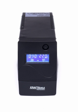 Zasilacz awaryjny UPS 1000VA LCD KD1928 - KRAFT&DELE