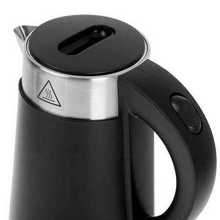 AD 1372 black Czajnik metalowy 0,6L