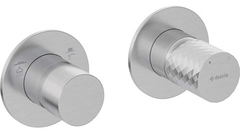 Bateria prysznicowa z przełącznikiem natrysku - pozioma (BHS F46P) - Deante