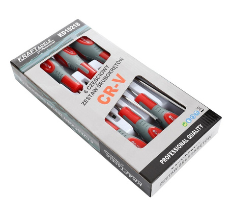 6 Częściowy Zestaw Śrubokrętów KD10218 - KRAFT&DELE