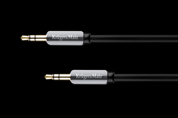 Kabel wtyk prosty - wtyk prosty jack 3.5 stereo 1.8m Kruger&Matz