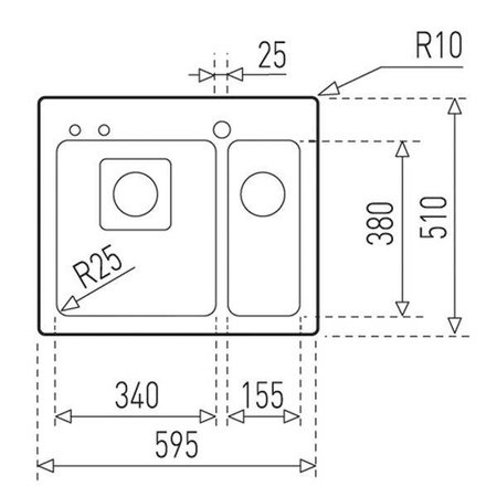 Zlewozmywak FRAME FR60SHF TEKA