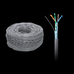Kabel komputerowy miedziany FTP Cat5e CABLETECH