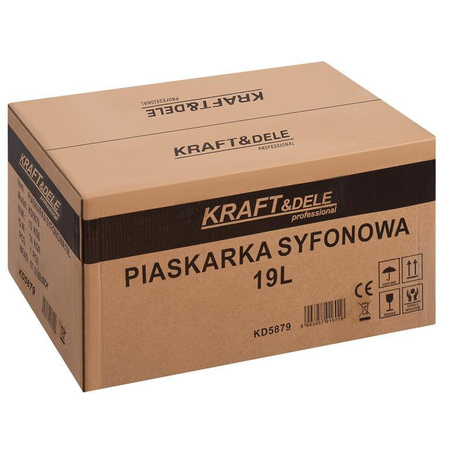 PIASKARKA SYFONOWA 19L+ AKCESORIA KD5879 - KRAFT&DELE