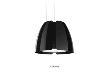 Okap wyspowy Miss W Black CDW5001C Ciarko Design