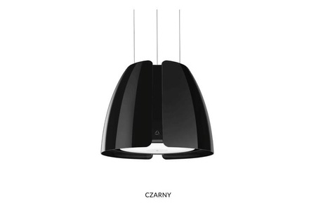 Okap wyspowy Miss W Matte Black CDW5001CM Ciarko Design