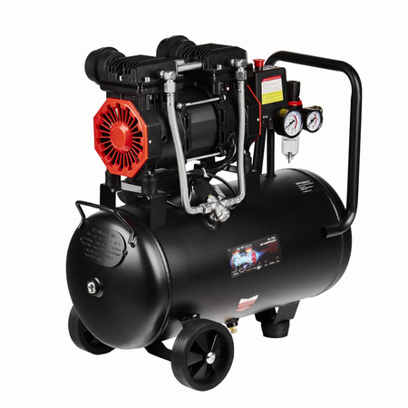 KOMPRESOR BEZOLEJOWY 24L KD1385 - KRAFT&DELE