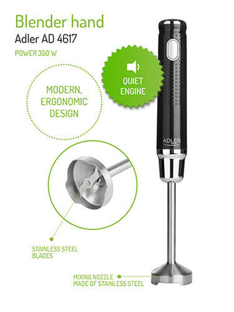 AD 4617 black Blender ręczny