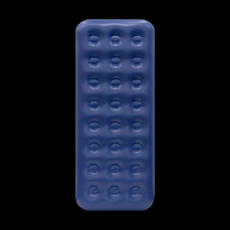 Materac dmuchany jednoosobowy do spania + pompka , 186 x 76 x 22 cm