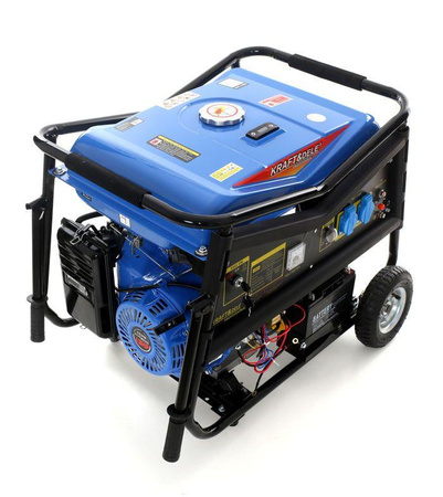 Agregat jednofazowy 5000W 12/230V KD145 - KRAFT&DELE
