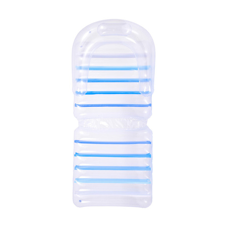 Dmuchany materac składany SUNCLUB niebieski