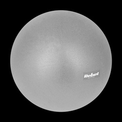 Mini piłka gimnastyczna do pilates rehabilitacyjna 25cm, kolor szary , REBEL ACTIVE