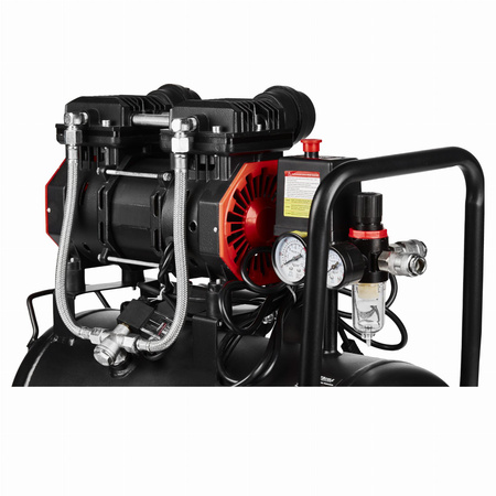 KOMPRESOR BEZOLEJOWY 24L KD1385 - KRAFT&DELE