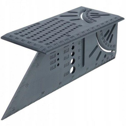 Kątownik stolarski "japoński" 3D KD10384 - KRAFT&DELE