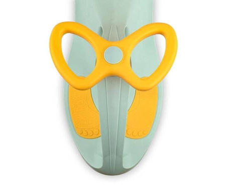 Jeździk grawitacyjny Gravity limonkowo-żółty