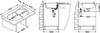 ALVEUS NIAGARA 40 zlewozmywak granitowy czarny (1076860)