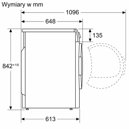 Suszarka do bielizny BOSCH WQG233DNPL