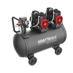 KOMPRESOR BEZOLEJOWY 100L KD1392 - KRAFT&DELE