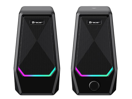 Głośniki TRACER 2.0 Loop 2 RGB USB