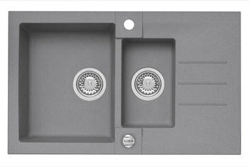 ALVEUS ROCK 70 zlewozmywak granitowy beton (1217081)