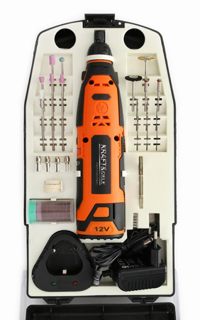 MINI SZLIFIERKA 12V + AKCESORIA KD1669 - KRAFT&DELE