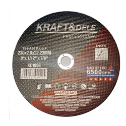 TARCZA DO CIĘCIA METALU KD1996 - KRAFT&DELE