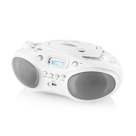 JVC Boombox RD-E661W-DAB biały (4975769024986) - JVC