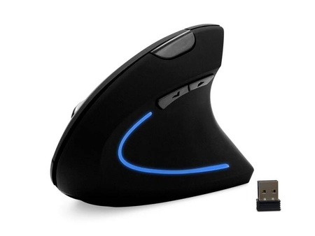 VERTIC RF - Pionowa, bezprzewodowa, ergonomiczna myszka optyczna 2.4GHz, 3200dpi