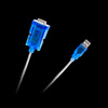 Kabel konwerter USB 2.0 - RS232 (DB9M)