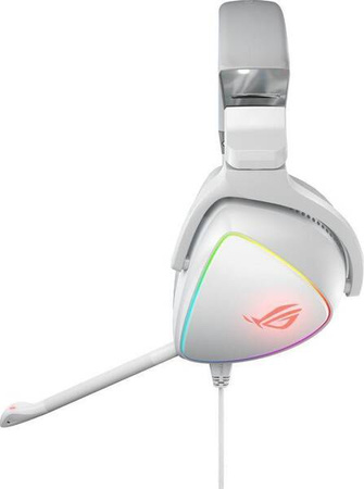 Słuchawki ROG Delta White Edition USB-C/PC/PS5