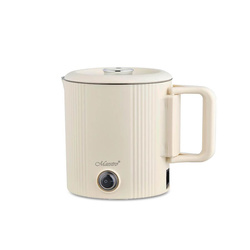 MR-009-BEIGE Czajnik elektryczny / garnek podróżny 2w1 0,8l 600W