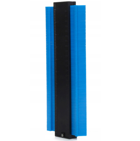 Wzornik szablon przymiar kształtów 125mm KD10387 - KRAFT&DELE