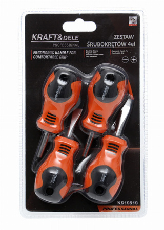 Zestaw śrubokrętów 4el. KD10910 - KRAFT&DELE