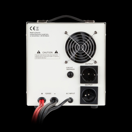 Zasilacz awaryjny KEMOT PROsinus-2000 przetwornica z czystym przebiegiem sinusoidalnym i funkcją ładowania 12V 230V 2000VA/1200W